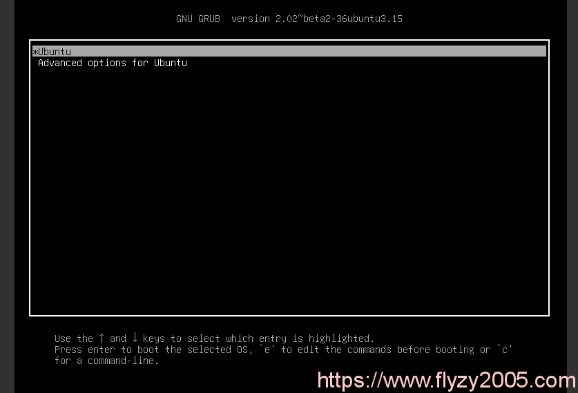 vultr-grun-boot-prompt